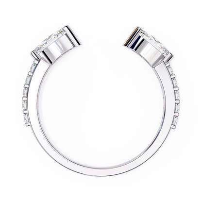Marquise Vista Lab Grown Diamond Ring
