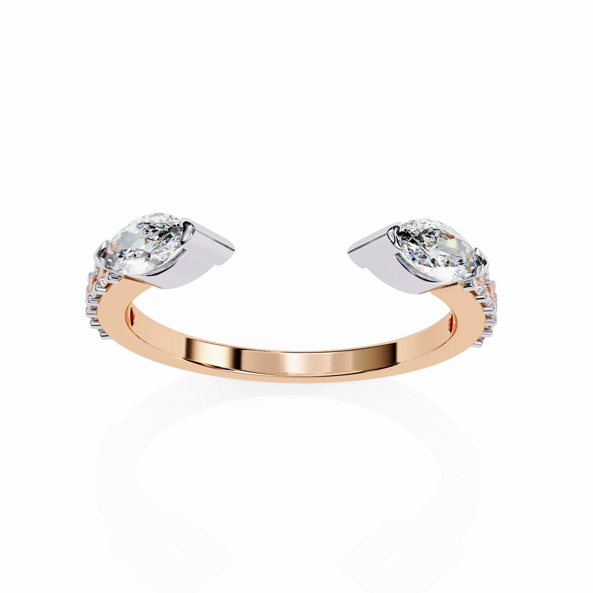 Marquise Vista Lab Grown Diamond Ring - Ophiratbf
