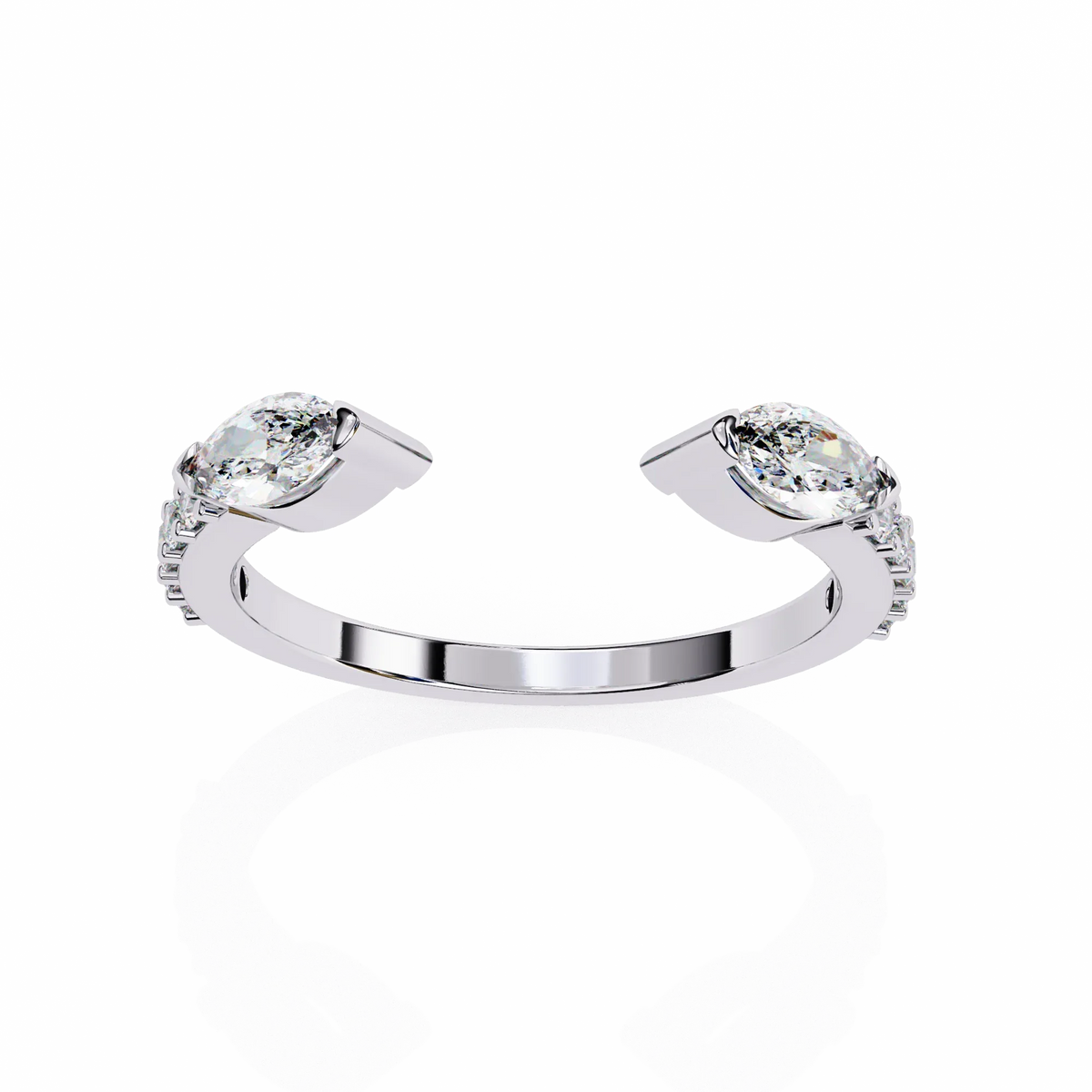 Marquise Vista Lab Grown Diamond Ring - Ophiratbf
