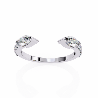 Marquise Vista Lab Grown Diamond Ring