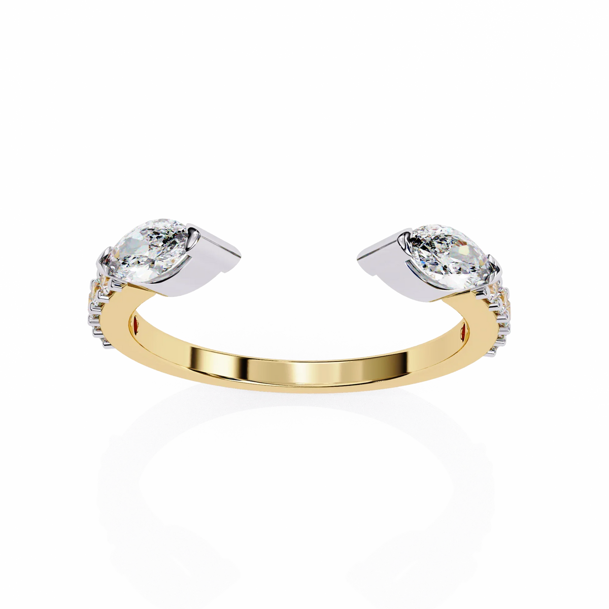 Marquise Vista Lab Grown Diamond Ring - Ophiratbf