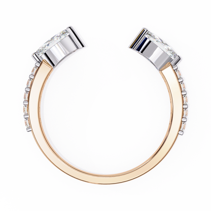 Marquise Vista Lab Grown Diamond Ring