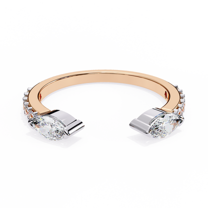 Marquise Vista Lab Grown Diamond Ring