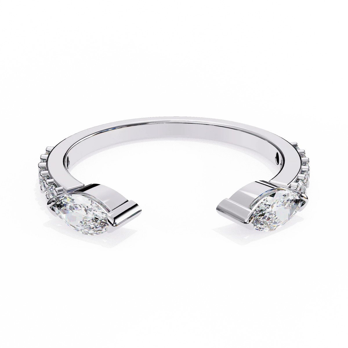 Marquise Vista Lab Grown Diamond Ring - Ophiratbf