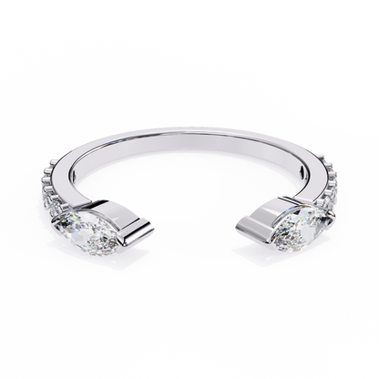 Marquise Vista Lab Grown Diamond Ring