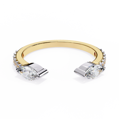 Marquise Vista Lab Grown Diamond Ring