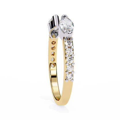 Marquise Vista Lab Grown Diamond Ring