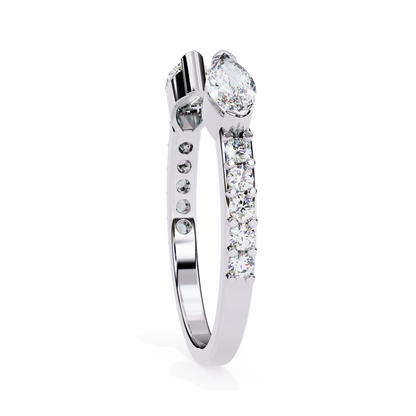 Marquise Vista Lab Grown Diamond Ring