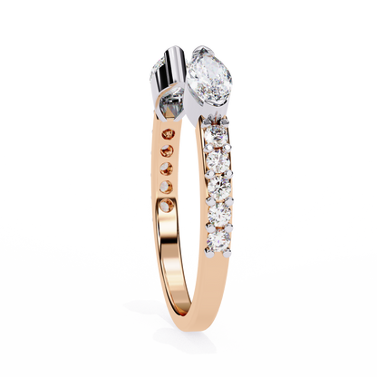Marquise Vista Lab Grown Diamond Ring