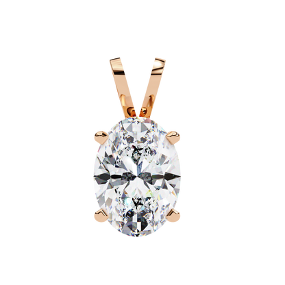 Bellara Oval Solitaire Pendant