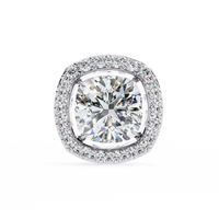 Serene Cushion Halo Lab Grown Diamond Studs - Ophiratbf