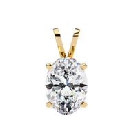 Bellara Oval Solitaire Pendant - Ophiratbf