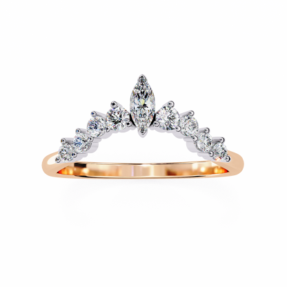 Marquise Tiara Lab Diamond Band