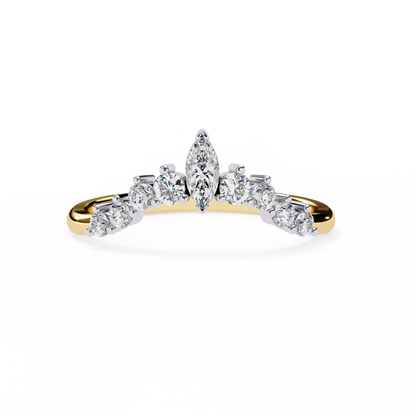 Marquise Tiara Lab Diamond Band