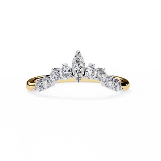 Marquise Tiara Lab Diamond Band