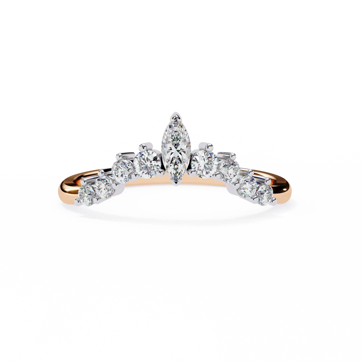 Marquise Tiara Lab Diamond Band - Ophiratbf