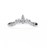 Marquise Tiara Lab Diamond Band - Ophiratbf