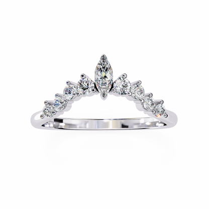 Marquise Tiara Lab Diamond Band