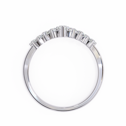 Marquise Tiara Lab Diamond Band
