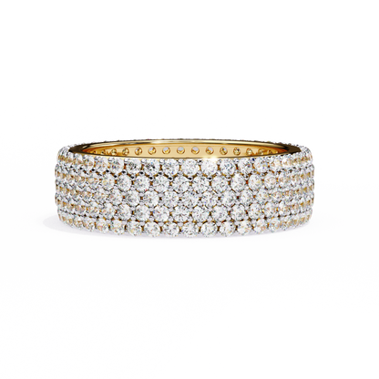 Luxe Pavé Lab Diamond Eternity Band