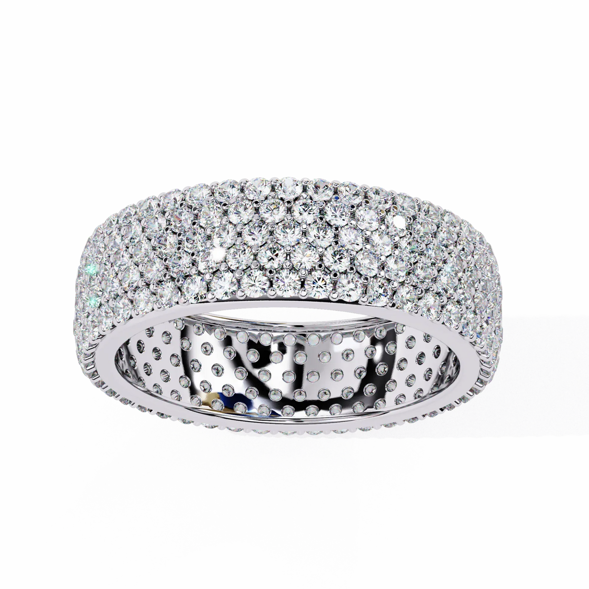 Luxe Pavé Lab Diamond Eternity Band - Ophiratbf