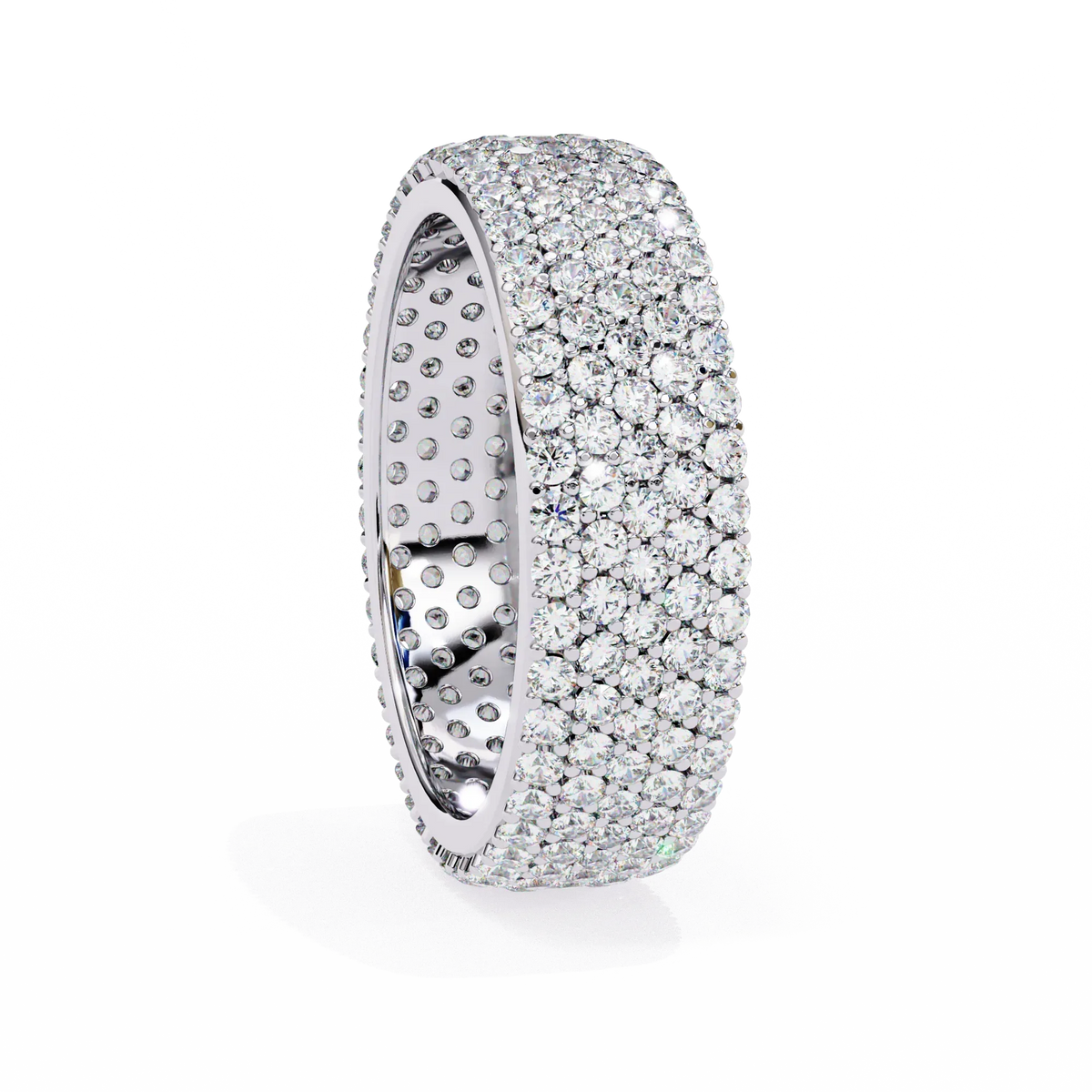 Luxe Pavé Lab Diamond Eternity Band - Ophiratbf