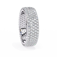 Luxe Pavé Lab Diamond Eternity Band - Ophiratbf