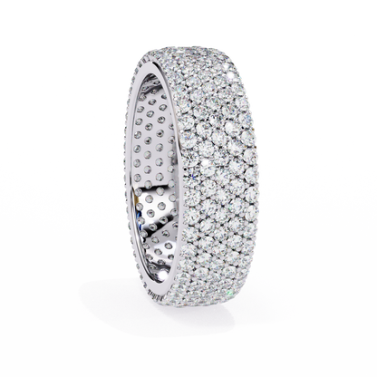 Luxe Pavé Lab Diamond Eternity Band