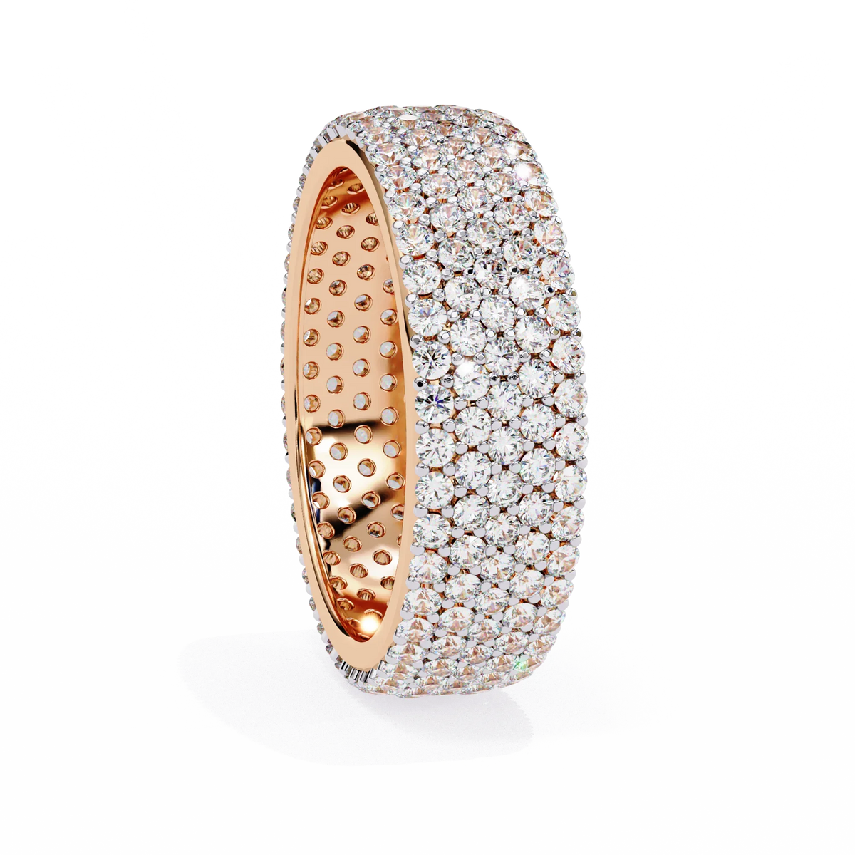 Luxe Pavé Lab Diamond Eternity Band - Ophiratbf