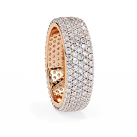 Luxe Pavé Lab Diamond Eternity Band - Ophiratbf