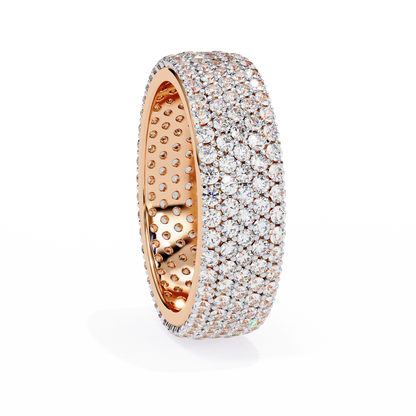 Luxe Pavé Lab Diamond Eternity Band