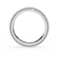 Luxe Pavé Lab Diamond Eternity Band - Ophiratbf