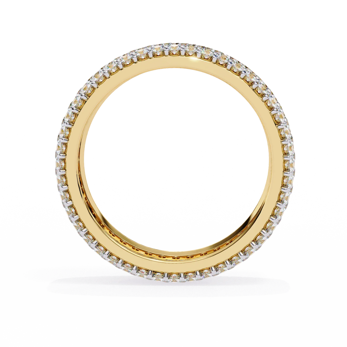 Luxe Pavé Lab Diamond Eternity Band - Ophiratbf
