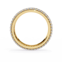 Luxe Pavé Lab Diamond Eternity Band - Ophiratbf