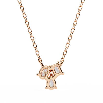 Trio Radiance Lab Grown Diamond Necklace