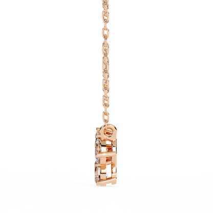 Trio Radiance Lab Grown Diamond Necklace