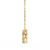 Trio Radiance Lab Grown Diamond Necklace - Ophiratbf
