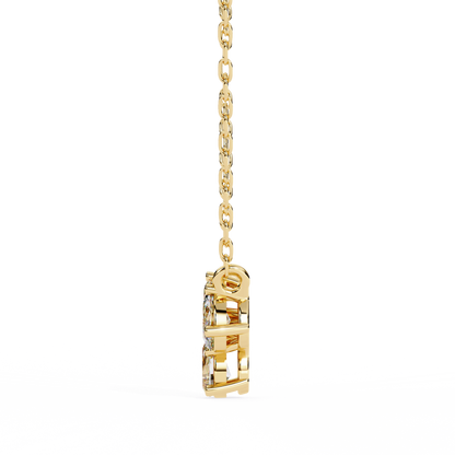 Trio Radiance Lab Grown Diamond Necklace