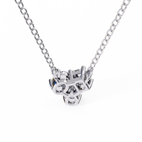 Trio Radiance Lab Grown Diamond Necklace - Ophiratbf