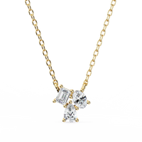 Trio Radiance Lab Grown Diamond Necklace - Ophiratbf