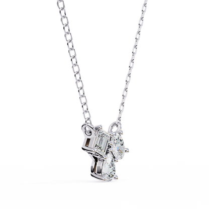 Trio Radiance Lab Grown Diamond Necklace