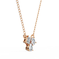 Trio Radiance Lab Grown Diamond Necklace - Ophiratbf