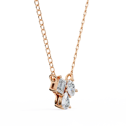 Trio Radiance Lab Grown Diamond Necklace