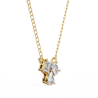 Trio Radiance Lab Grown Diamond Necklace