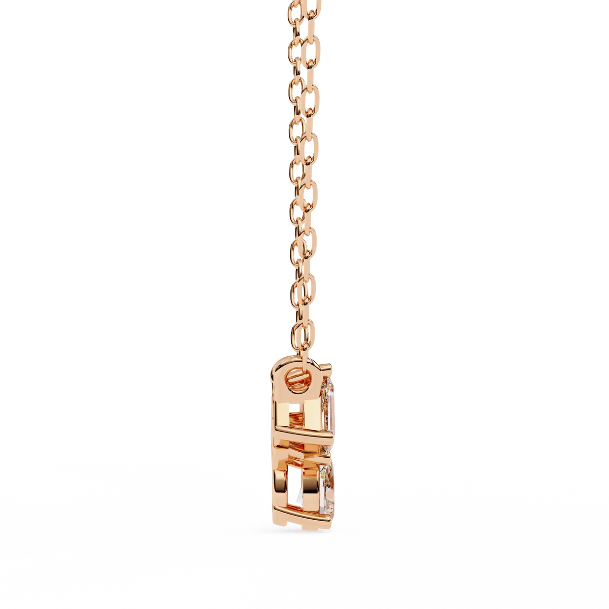 Trio Radiance Lab Grown Diamond Necklace - Ophiratbf