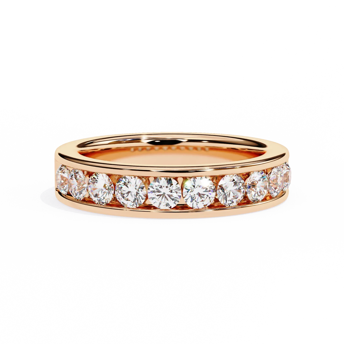 Signature Channel Lab Grown Diamond Band - Ophiratbf