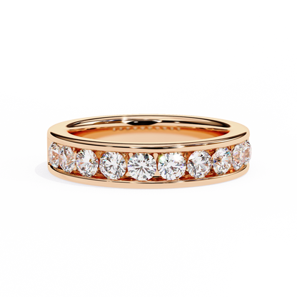 Signature Channel Lab Grown Diamond Band