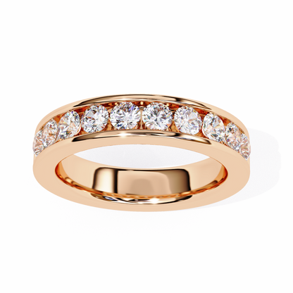 Signature Channel Lab Grown Diamond Band