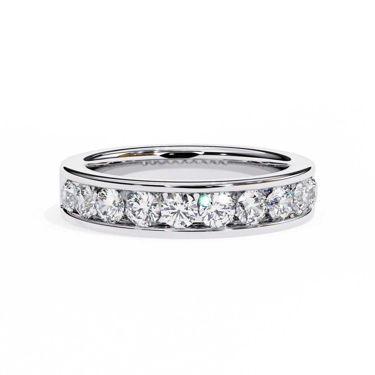Signature Channel Lab Grown Diamond Band - Ophiratbf