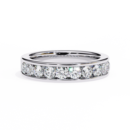Signature Channel Lab Grown Diamond Band